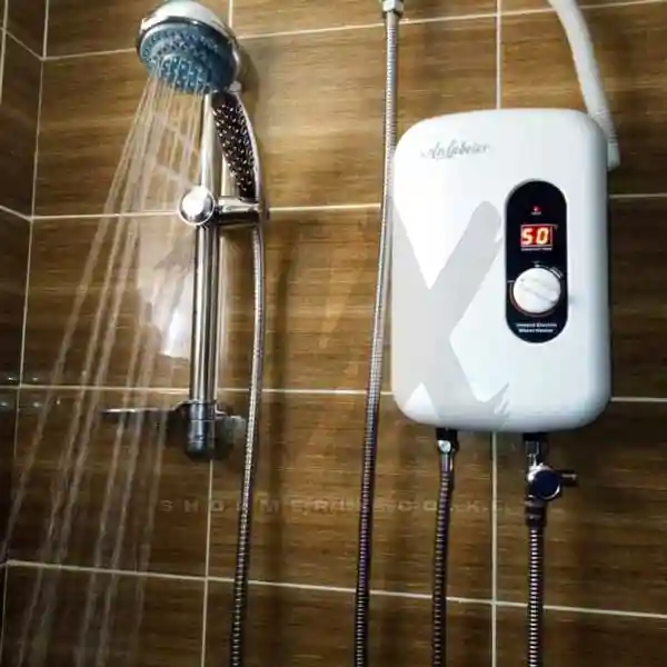 Anlabeier Tankless Heater Instant Shower + HAND SHOWER – For Salty Water