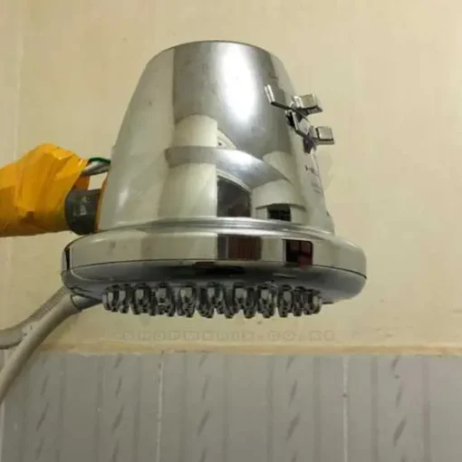 CHROME (Plastic) Instant Shower Head