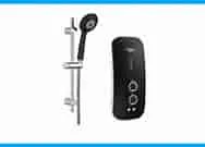 Anlabeier Tankless Heater with Pump Instant Shower + HAND SHOWER – For Extremely Salty Water